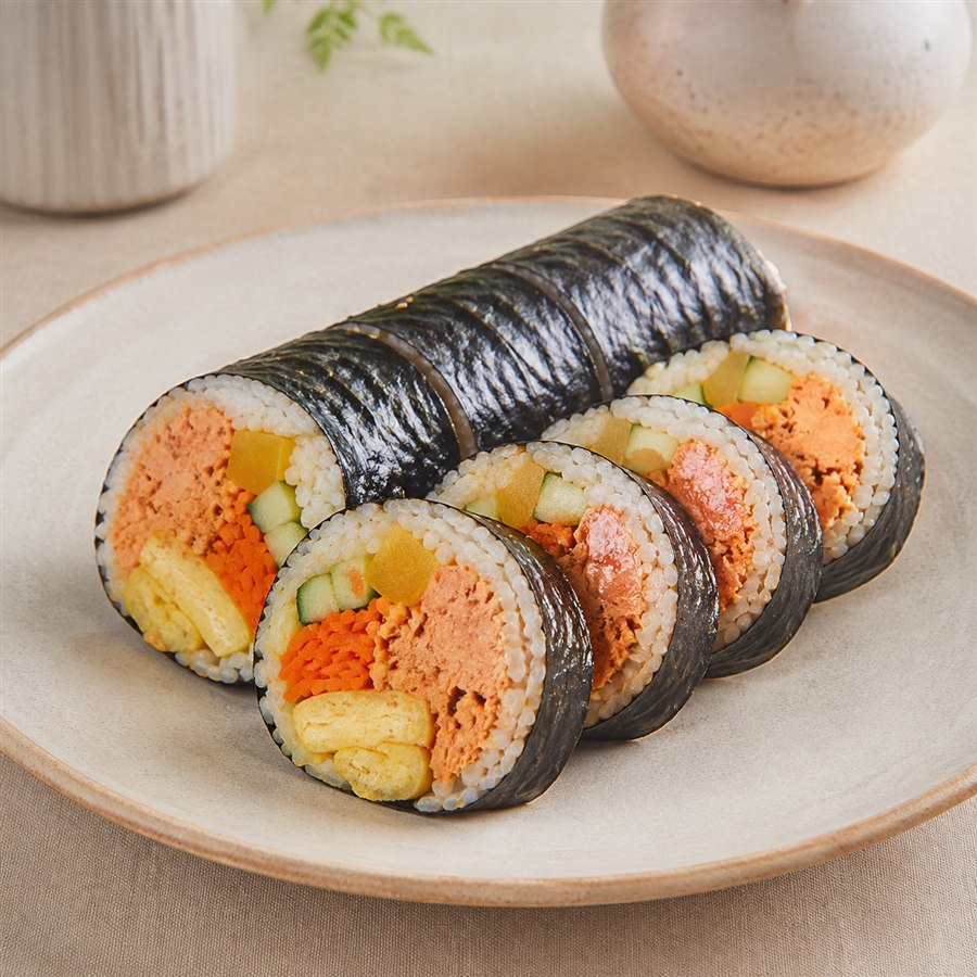 Kimbap de atún picante